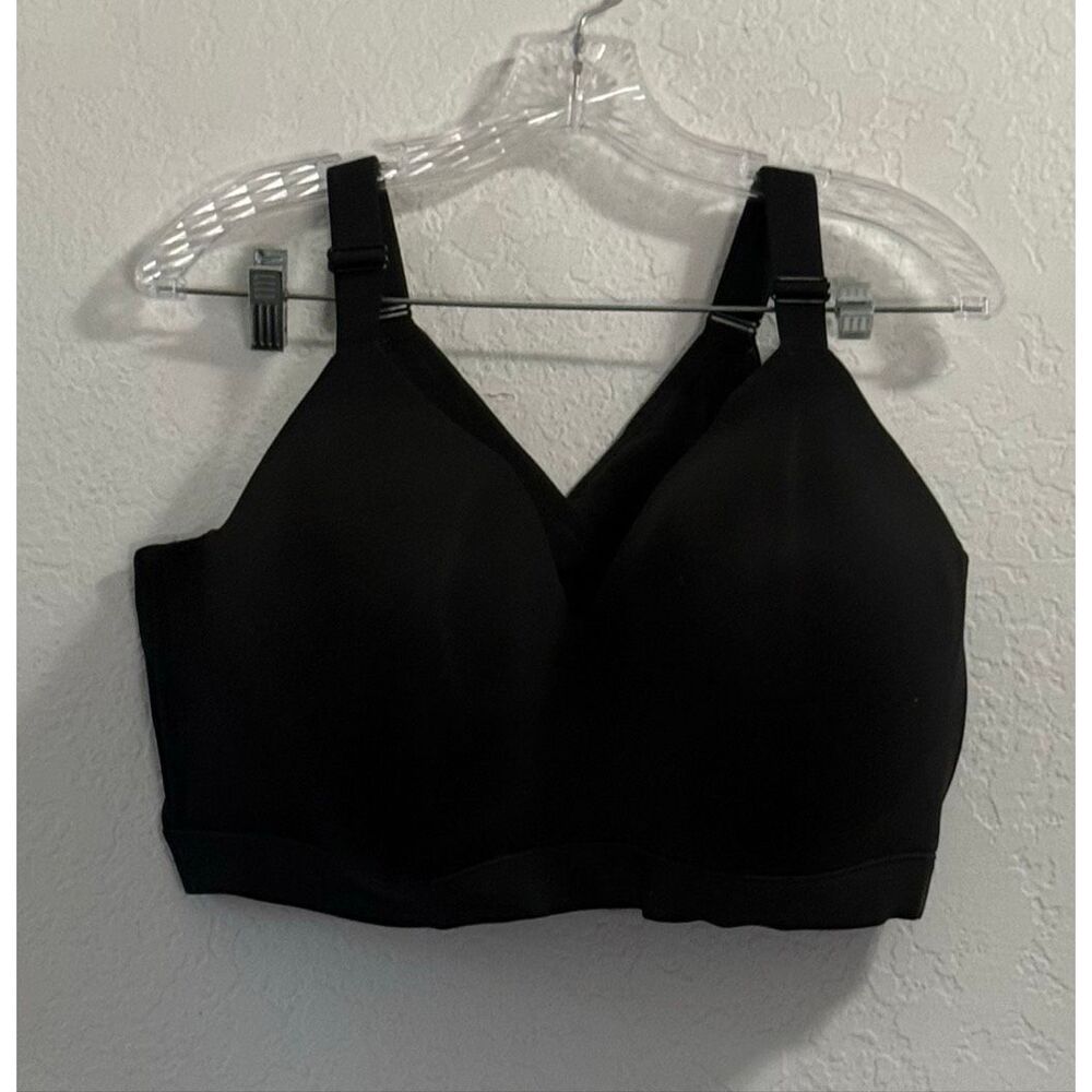 Torrid Black Lightly Lined Lounge Bra 44DDD